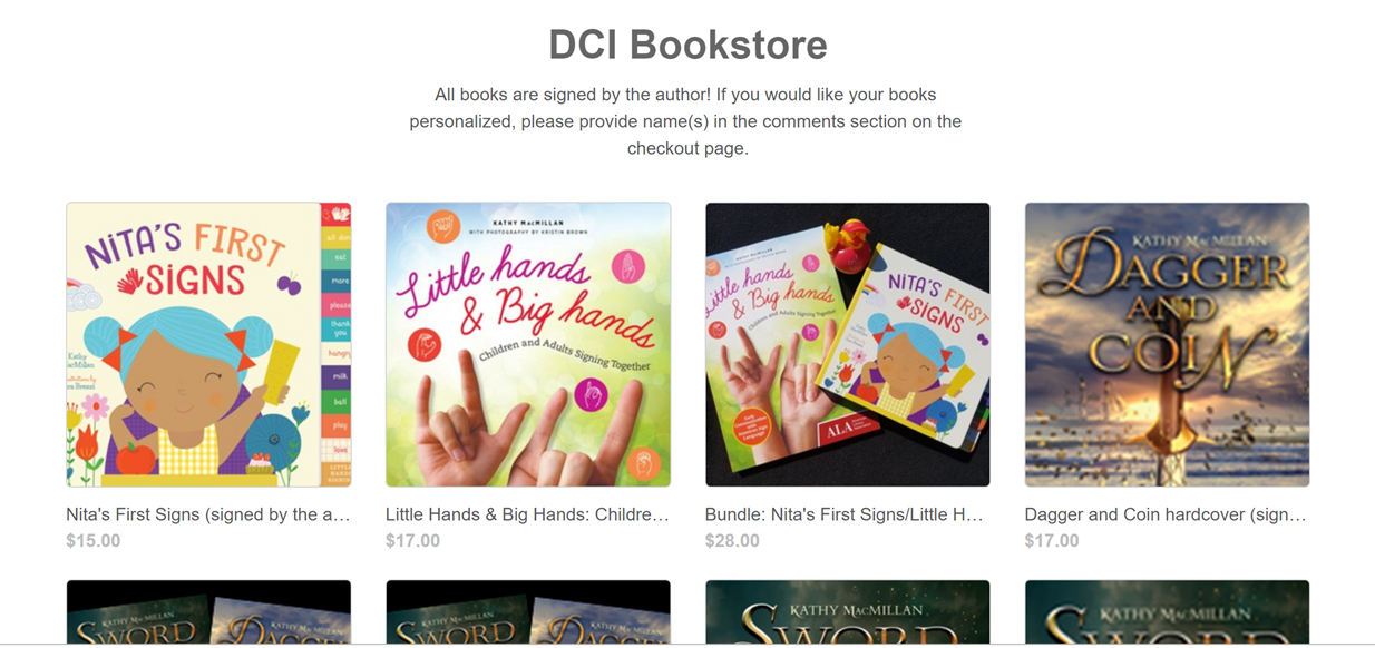 DCI Bookstore